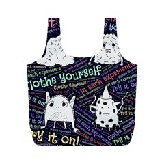 Experience Feeling Clothing Self Full Print Recycle Bag (m)