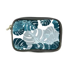 Monstera Leaves Background Coin Purse