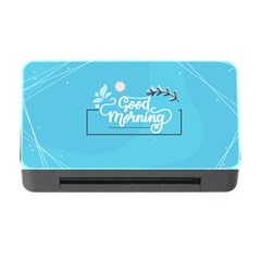 Background Good Morning Memory Card Reader With Cf