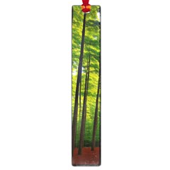 Green Forest Jungle Trees Nature Sunny Large Book Marks by Ravend