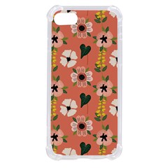 Flower Pink Brown Pattern Floral Iphone Se by anzea