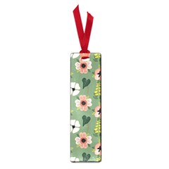 Flower Green Pink Pattern Floral Small Book Marks by anzea