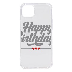 Birthday  Iphone 14 Plus Tpu Uv Print Case by didisemporium