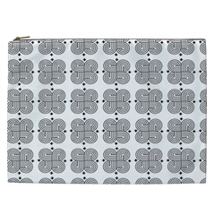 Abstract Pattern Texture Background Art Cosmetic Bag (xxl)