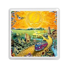 Grateful Dead Golden Road Memory Card Reader (square)