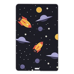 Cosmos Rocket Spaceship Ufo Name Card Style Usb Flash Drive by Salmanaz77