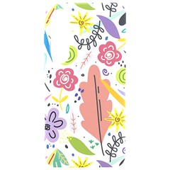 Summer Flowers Spring Background Samsung Galaxy S24 6.2 Inch Black TPU UV Case