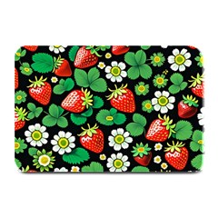 Strawberries Pattern Plate Mats by Salmanaz77