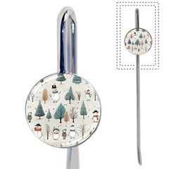 Snowman Snow Christmas Book Mark