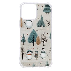 Snowman Snow Christmas Iphone 13 Pro Max Tpu Uv Print Case