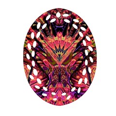 Trippy Garland Ornament (oval Filigree)