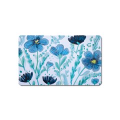 Flowers Petals Bloom Magnet (name Card)