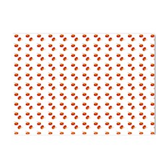 Kawaii Pumpkin Patt White Crystal Sticker (a4)