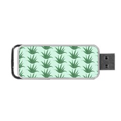 Aloe Plants Pattern Scrapbook Portable Usb Flash (two Sides)