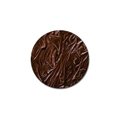 Chocolate Texture, Dark Chocolate Background Golf Ball Marker (10 Pack)