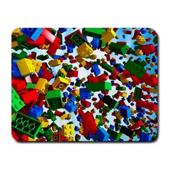 Falling Lego Bricks, Desenho Small Mousepad