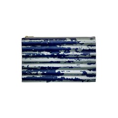 Metallic Rhythm Print Cosmetic Bag (small)