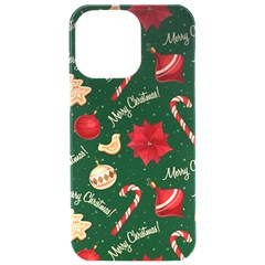 Merry Christmas Iphone 15 Pro Max Black Uv Print Pc Hardshell Case