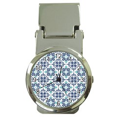 Tiles Abstract Pattern Texture Design Money Clip Watches