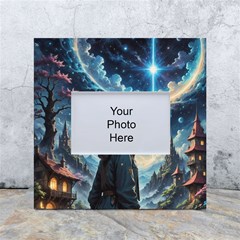 Enchanting Fantasy Night Sky Scene White Box Photo Frame 4  X 6  by ExtraGoodSauce