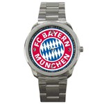 Emblem FC Bayern Munchen Sport Metal Watch