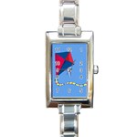 Kite Rectangular Italian Charm Watch