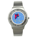 Kite Stainless Steel Watch