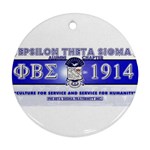 BANNER_for_chapter_alumni CARL D GREENE Ornament (Round)