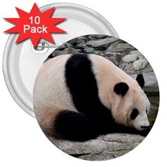 Giant Panda 3  Button (10 Pack) by ironman2222