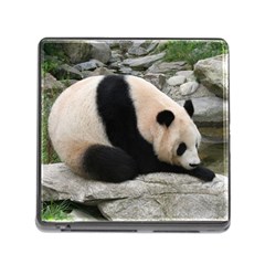 Giant Panda Memory Card Reader With Storage (square)