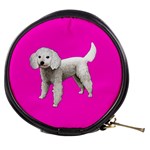 White Poodle Dog Gifts BP Mini Makeup Bag