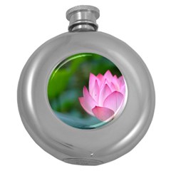 Pink Flowers Hip Flask (5 oz)