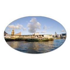 Hong Kong Ferry Magnet (oval) by swimsuitscccc