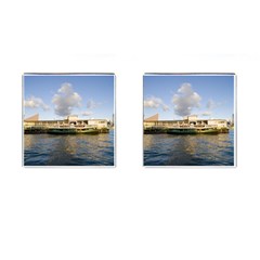 Hong Kong Ferry Cufflinks (square)