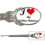 I Love My Golden Retriever Letter Opener