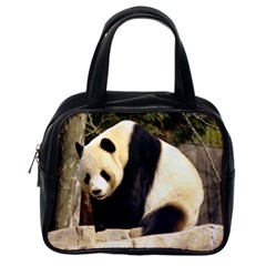 Giant Panda National Zoo Classic Handbag (one Side) by rainbowberry