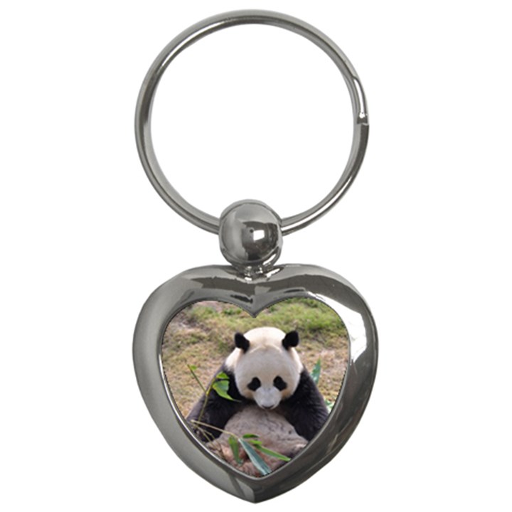 Big Panda Key Chain (Heart)