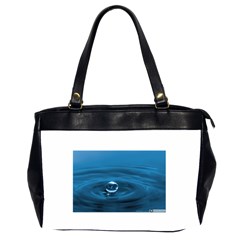 Water Drop Oversize Office Handbag (two Sides)