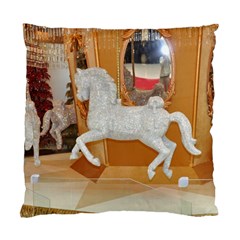 White Horse Cushion Case (one Side) by berry3333