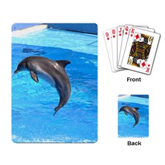 Jumping Dolphin Playing Cards Single Design by dropshipcnnet