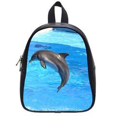 Jumping Dolphin School Bag (small) by dropshipcnnet