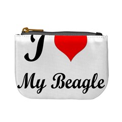 I Love My Beagle Mini Coin Purse