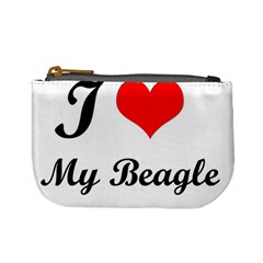 I Love My Beagle Mini Coin Purse by premium