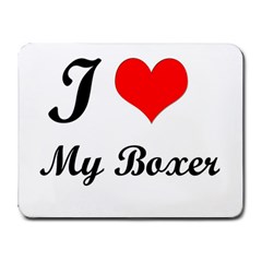 I Love My Beagle Small Mousepad