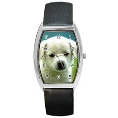 Dog1 Barrel Style Metal Watch by designergaze