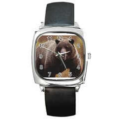 Bear2 Square Metal Watch