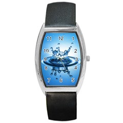 Water1 Barrel Style Metal Watch by designergaze