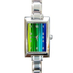 Cr1 Rectangular Italian Charm Watch by designergaze