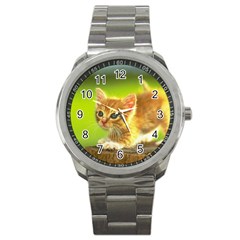 Cat5 Sport Metal Watch by designergaze