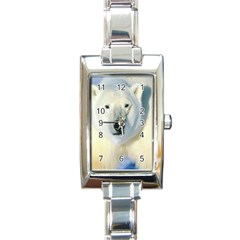 Bear1 Rectangular Italian Charm Watch